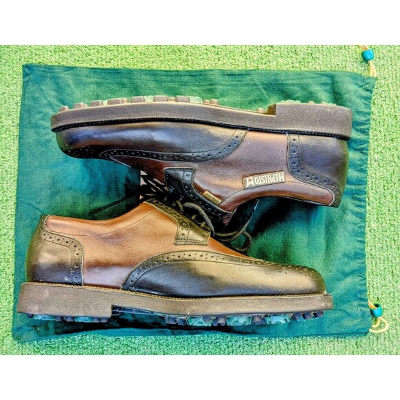 Mephisto Multi-Grip Wingtip GTX Waterproof Golf Cleats/Shoes Mens Sz 8 EUC main image 8